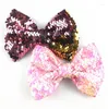 Accessoires de cheveux Big Sequin Hairbows Girls Boutique Bows For Bandbands Hairclips Kids Christmas Cadeaux 20pcs / Lot