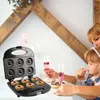 Outils de cuisson de cuisson Donut Machine pour maison portable pain pour un carneau antiadhésif pour les appareils de cuisine délicieux pour petits déjeuners