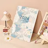 Calendrier 2024 Planificateur annuel Note de planificateur Kawaii Calendrier Blocage-notes du bloc-notes Agenda Agenda Agenda Organisateur Budget Planner Diary Office