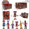 Figury zabawek akcji 24 Pack/Set The Amazing Digital Circus Figure Figure Toy Pomni Jax Kagatha Kinger Caine Kaufmo PVC Model Figurines Dift Dift T240506