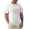 Tanques masculinos Tops Berklee College of Music T-Shirt Animal Print Shirt for Boys Tee T Men