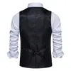 Men's Vests Vintage Suit Vest British Style Plus Size Top