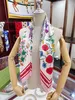 Léchangle écharpe en serre-serre en soie écharpe designer gan bande de bande femme ruban ruban de haute qualité g écharpe carrée femme luxe à imprimé floral