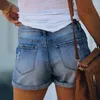 Jeans pour femmes shorts concepteurs pantalons féminins courte poche droite régar Mid High Distrimp Fly Fly Spandex Cotton Solid S xxl Dro OTF7J