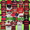 Retro Flamengo Fußballtrikot 1978 1982 1988 1990 1995 2008 2009 home rot schwarz Vintage Classic Gedenkkollektion Flämisches Fußballtrikot ROMARIO BEBETO MOREIRA