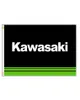 3x5fts Japon Kawasaki Motorcycle Racing Drapeau pour la décoration de garage de voiture banner2453575