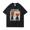 T-shirt maschile oppio ken carson distruggere la maglietta solitaria divertente wii personaggi meme magliette graphic magliette da uomo t-shirt maschio top oversize tops t240506