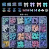 3D Butterfly Nail Decoration Alloy Rhinestones Kit Resin Gemstone Nail Charms For Nail Art 3D Mix Crystal Nails Accessoires Tool 240506