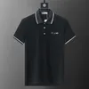 Designer Luxus-Männer Polos Golf Polo Shirts Sommer lässig Feuchtigkeit Dochte Stickerei Kurzärmele T-Shirt reines Baumwoll-T-Shirt Schnelltrockne Männer Tees T-Shirts Tops