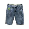 Abbigliamento di moda 2024 pantaloni a metà primavera/estate Stampa di tendenza calda Slip Shorts Shorts versatile Micro hop elastico pantaloni a gamba dritta da uomo design di jeans