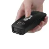 スキャナーMINI BLUETOOTH/WIRELESS/USB WIRED BARCODE SCANNER 3IN1 BARコードリーダーLCDスクリーン時間1D/2D/QRコードスキャンシステム