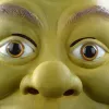 Maskeler Cadılar Bayramı Maskesi Yeşil Shrek Maskeleri Film Cosplay Masquerade Party Maskara Carnaval Mascaras de Lateks Realista Hayvan Korkunç Maskesi