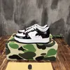 Bapess Sta Sneaker Buty Casual Designer Men Men SK8 SKATE Sneaker Sneaker Stars Drusboard Modna Sneaker Top Quality Rozmiar 35-45