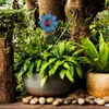 Décorations de jardin Créative Metal Flower Stakes Iron Crafts Outdoor Planter Pots Decor Patio Decoration Supplies