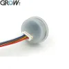 Scanners Grow R502F RGB LED à prova d'água Diâmetro pequeno DC3.3V 21.5mm mx1.06pin Capacitivo redondo redondo de impressão digital LED Module Scanner