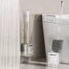 Brosses Modèle Glacier Silicone Brosse de toilette mural outil de nettoyage ménage