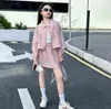 Ensembles de vêtements 2024 Korea Style Girls 3 PCS Set Top Shirt Jirt de bonne qualité Suit de mode d'été 4-12T F613