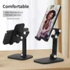 Le téléphone portable monte les supports de plusieurs angles de bureau pliable support de téléphone mobile pour iPhone iPad tablette de table de bureau flexible.