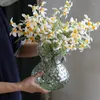Fleurs décoratives fleur simulée petit papillon orchidée de soie décoration table de salle à manger arrangement matériaux matériaux accessoires