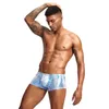 Underpants Men'S Panties Boxer Briefs Low-Waist Polyester Serpentine U-Shaped Gay Sissy Comfortable Boy Boxers Plus Size