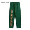 Zwarte groene abrikoos rhude broek zweetbroek mannen vrouwen losse handdoek geborduurde rhude casual broek jogger rhude multi pocket broek 914