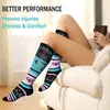 Calcetines calcetines de compresión calcetines para uso médico de 20-30 mmhg para hombres mujeres con venas varicosas anti fatiga que corren calcetines al aire libre bicicletas y240504