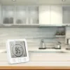 Orologi LCD Digital Acqua impermeabile Spruzza da bagno Orologio da bagno Orologio Orologio Timer Temidità Umidità Cucina Timer per il bagno