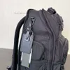 Chestbag Designer Backpack Tumiis Mens Fashion Tumiisbag Top Initialen Ballistische Nylon 2603175 Zakelijke reis Leisure Grote capaciteit Computer
