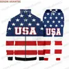 VS vlag heren zip hoodie joggers broek tracksuit american us print t-shirt/jas/sweatshirt hinderbroek combo aangepast S-7XL 240420