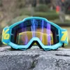 Motorcrossglazen motorfiets zonnebril man mtb atv masker winddichte bescherming skiën fietsen racen offroad bril 240416