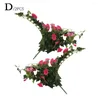 Dekorative Blumen 2pcs künstliche Blume Home Balkon simuliertem Morgen Plastik Glory Fake Vine i1k5