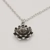 Hanger kettingen lotus bloem ketting moeder zus cadeau moderne eenvoudige bruiloft sieraden