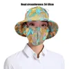 Beretti a scialle di tè che raccoglie il cappuccio alla moda proteggere il collo anti-uv maschera largo cappello di crema solare unisex