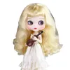 Eisiges DBS Blyth Puppe 16 Joint 30 cm BJD niedliche fette Gesichtsgefühle mattes Gesicht zusätzlich Hand und Mode Anime Girl 240507