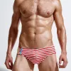 Pakken Mens Stripes Swimwear Sexy lage taille zwembroek Boxers strak man bord boksers man zwembad zwembadbroem shorts badpakken