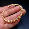 Bangle Natural Pearl 14-krotnie złota.