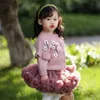 tutu Dress Hot Sale girls childrens clothing TUTU half skirt full mesh yarn wide waist ballet cute princess puffy Ball Gown skirt d240507