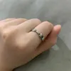 Women Band Tiifeany Ring Jewelry s925 All Body Pure Silver Material Couple Style Diamond Fashion and Elegant Personalized
