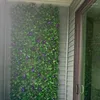 Fleurs décoratives Feuille de clôture extensible simulation Ivy Look Unique Look Privacy Screen Accessoire pour murs Courts Balcons Escaliers