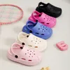 Soft Notslip Children Home Slippers Garden Sandals Shoes Summer Kids Beach for Girl Boys 240426