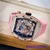 RM Mechanical Wrist Watch Rm57-03 Original Diamond Rm5703 Rose Gold Crystal Dragon Limited Edition Leisure