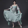 Stage noszenie sukienki taneczne Kobiety wróżka wróżka odzież Modern Waltz konkurs odzież Kostium Promowa NV19434