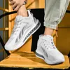 Casual Shoes Basketball Shoes Mens Autumn Leather Skid resistant Wear resistant Sports Shoes Professional High top Concrete Field Basketball Shoes Q240507