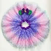 sukienka Tutu Dziewczęta Mermaid Tutu spódnice Balet Balet Pettistyrty withheadband Hairbow Cearów Kids Cosplay Birthday Party Costume D240507