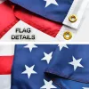 FLAGS Custom Flag 3x5ft Banner Drucken Sie Ihr eigenes Logo/Design/Wörter Lebendige Farbe, doppelt genähtes 100D -Polyester mit Messing -Teilen