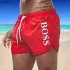 Men's Swimwear 2024 Summer swimsuit mens beach shorts with mesh lining swimsuit board shorts mens swimsuit dry bathrobe sportswear XW