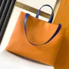 Designer Bag Tote Bag Handbag Lady Shoulder Bags Cowhide Genuine Leather Internal Zipper Pocket Women Totes Designer Handbags Top Quality Removable Strap