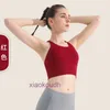 Mode ll-tops sexy women yoga Sport Underwear Sports Sports Sports Bra High-Strong Externe Using Running and Fitness Gest Womens tout-en-un Yoga avec coussin de poitrine