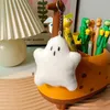 Tornari Canici creative Halloween Ghost Key Chain Cine Sforme Dolled Bolke Keyring Key Chiave sospeso per bambini Regalo