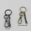 10 -stcs 5 kleuren Key o Ring hanger pakket gespakkel hardware -accessoires Snap Hook Chain 240425